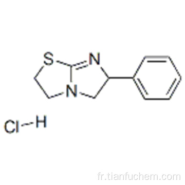 Imidazo [2,1-b] thiazole, chlorhydrate de 2,3,5,6-tétrahydro-6-phényle (1: 1) CAS 5086-74-8